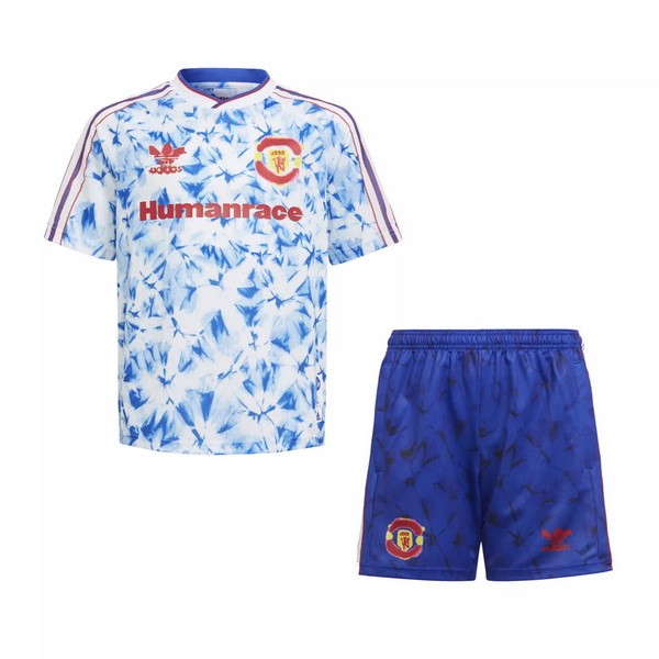 Camiseta Manchester United Human Race Niños 2020 2021 Azul